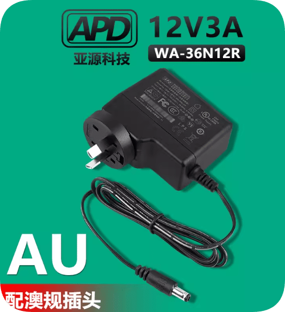 *Brand NEW*High Quality APD 12V 3A Power Adapter WA-36N12R AU Version Power Supply *Brand NEW*High Quality APD 12V 3A Power Adapter WA-36N12R AU Version Power Supply